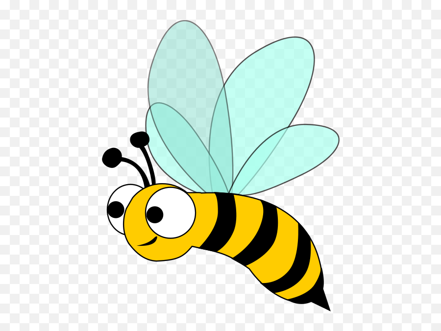 Cute Bee Clip Art At Clkercom - Vector Clip Art Online Emoji,Bee And Sunflower Emoji