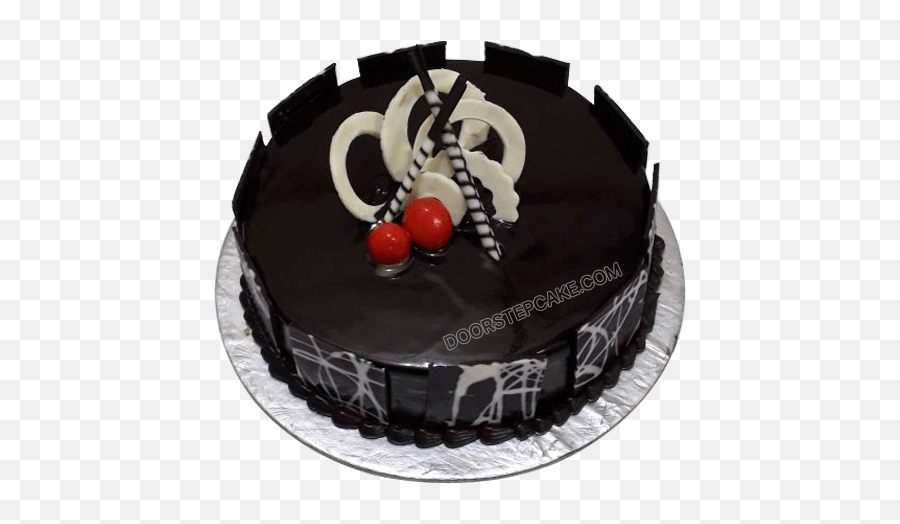 1 Kg Cake Online - Black Forest Cake Best Design Emoji,Homemade Emoji Cake