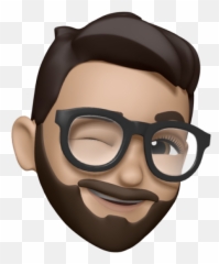 David Azizi Emoji,Cool Beard Emoji