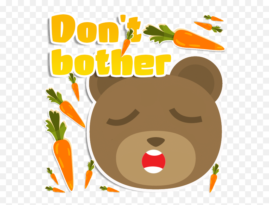 Free Cutest Teddy Rama Sticker Pack Hd Freelancer - Baby Carrot Emoji,Teddy Bear Emoticon Text