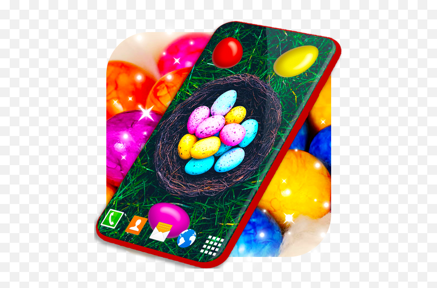 Easter Eggs Live Wallpaper 4k Wallpapers Themes - Apps On Candy Emoji,Easter Animated Emoji