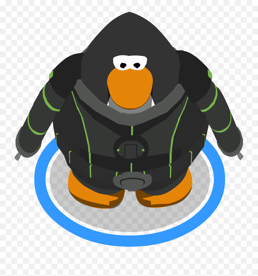 Hazard Suit Ig - Club Penguin Penguin Blue Emoji,Vuvuzela Emoticon