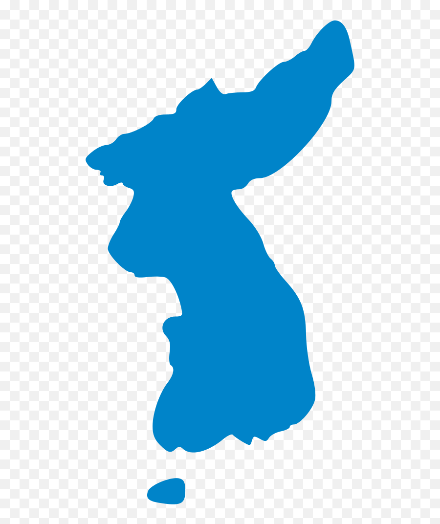 File - Korea Map Svg Korean Unification Flag Clipart Korean Map Png Emoji,Croatia Flag Emoji