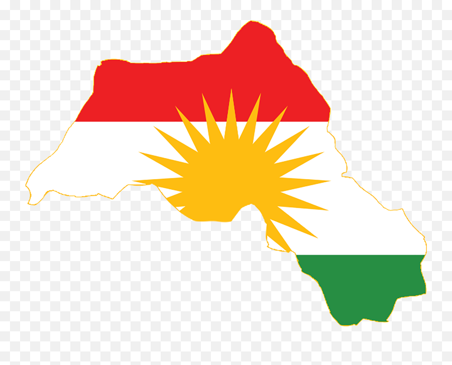 Flag Of Kurdistan - Kurdistan Flag Map Emoji,Kurdish Emoji