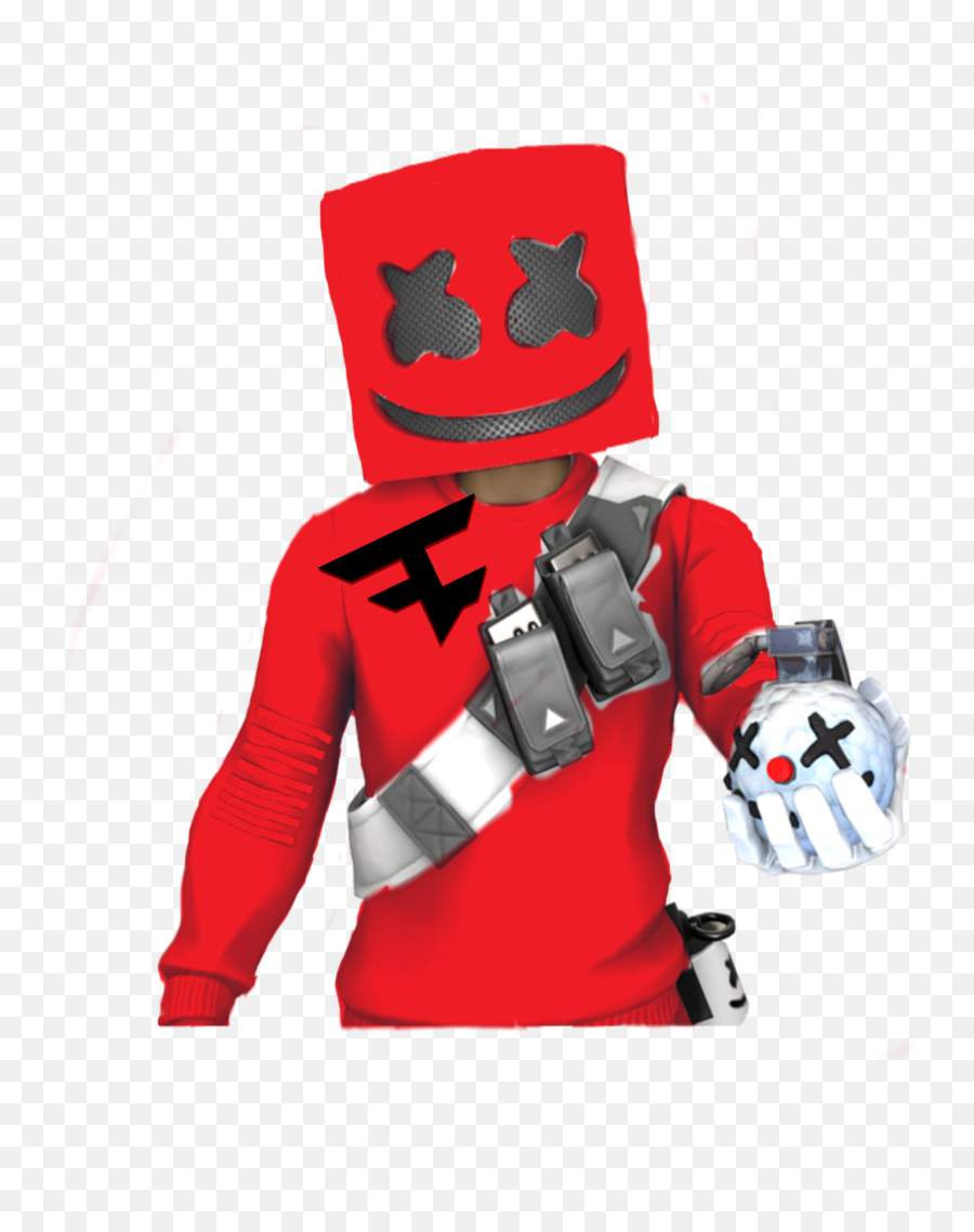 The Most Edited - Marshmello Fortnite Skin Thumbnail Emoji,Faze Up Emoji