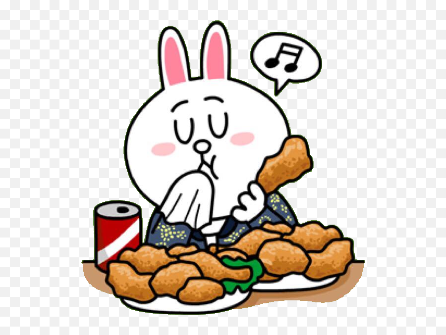 Cony Brown - Cony And Brown Gif Hungry Emoji,Mouse Bunny Bear Emoji