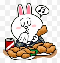 Cony Brown - Cony And Brown Gif Hungry Emoji,Mouse Bunny Bear Emoji