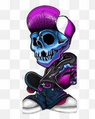 Balloon Sticker - Bad Skull Emoji,Bwa Emoji