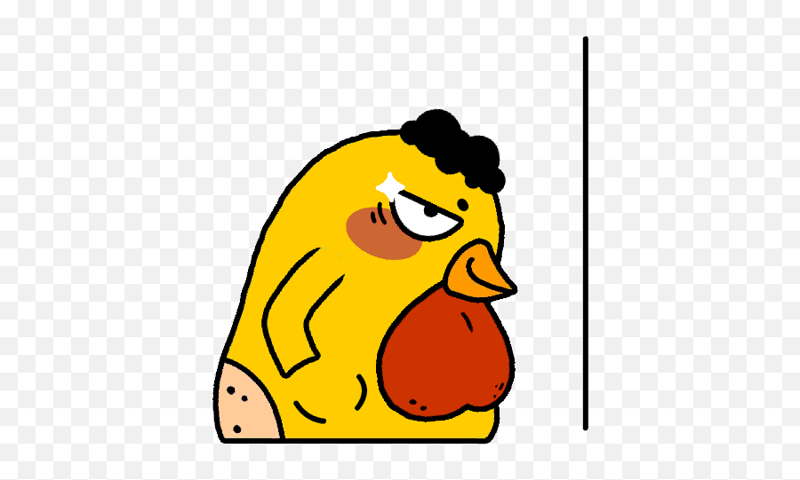 16 The Mean Chicken Emoji Gif - Dot,Devil Chicken Emoticon