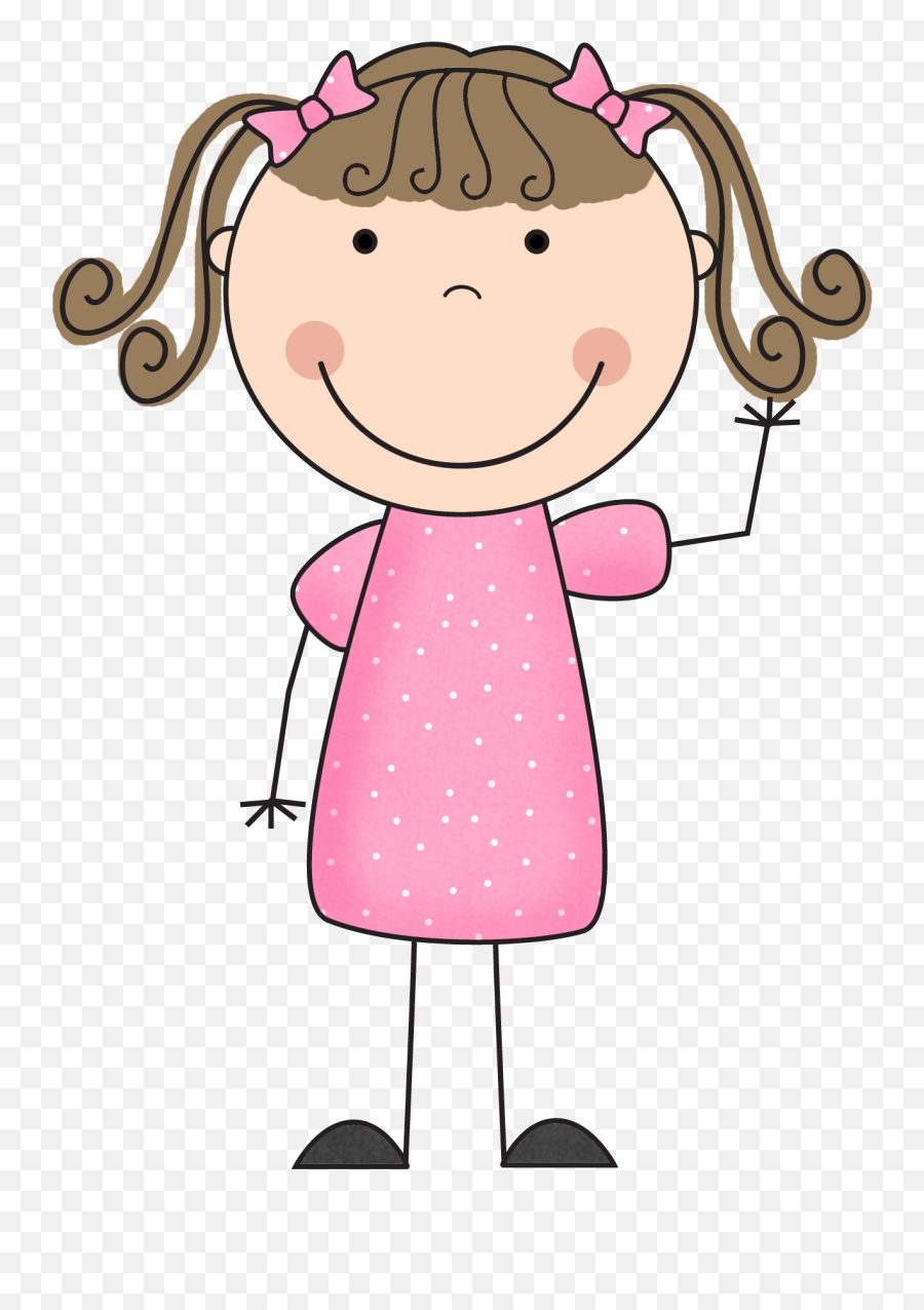 Clip Art Of The Girl In Pink Dress Free Image Download - Philippine Librarians Association Inc Emoji,Girl Emotions Clipart
