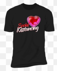 Social Kisstancing Premium Short Sleeve T - Shirt U2022 Unique Gift Shopping For Adult Emoji,Nasty Emojis How To Type