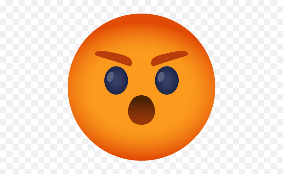 Angry Emoji Icon - Emoji Enojado,Emoji Icons