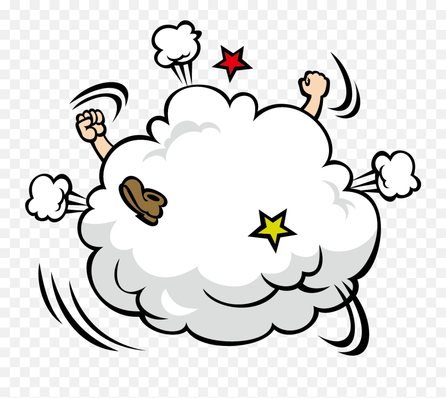 Nfs 9 - 19e Cartoon Fighting Cloud Clipart Full Size Cartoon Fight Cloud Emoji,On Cloud Nine Emoji