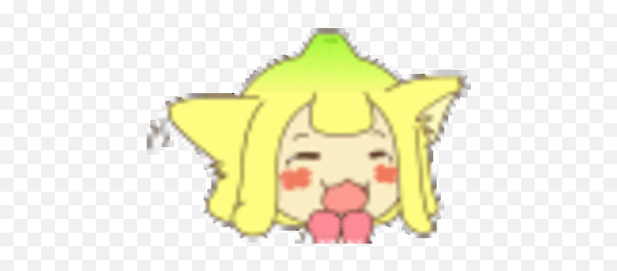 Fictional Character Emoji,Mafuteru Drool Emoticon