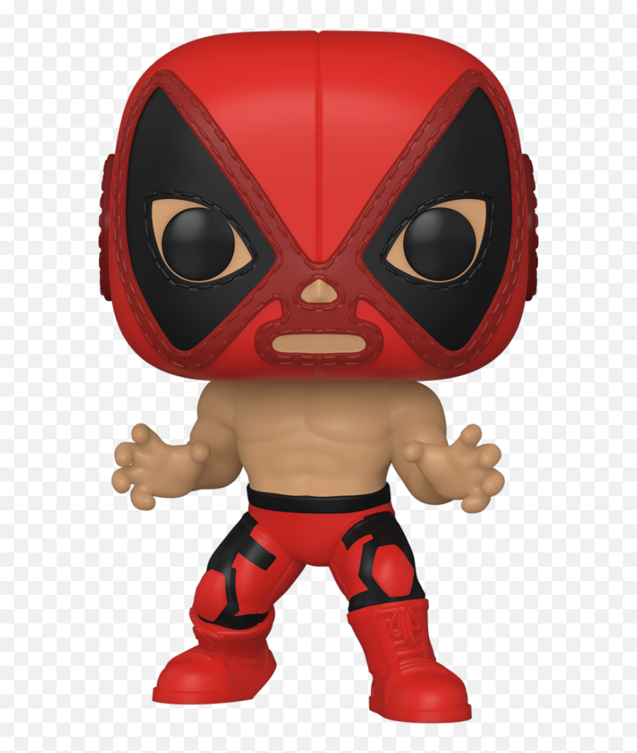 Funko Pop Marvel Lucha Libre U2013 Forbiddenplanet - Funko Pop Marvel Luchadores Deadpool Emoji,Emoticon De Luchador