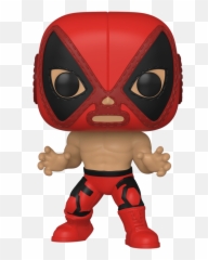 Funko Pop Marvel Lucha Libre U2013 Forbiddenplanet - Funko Pop Marvel Luchadores Deadpool Emoji,Emoticon De Luchador