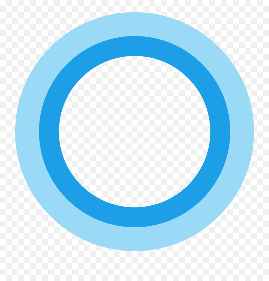 Cortana - Microsoft Cortana Logo Emoji,Microsoft Sams Emoticon Things