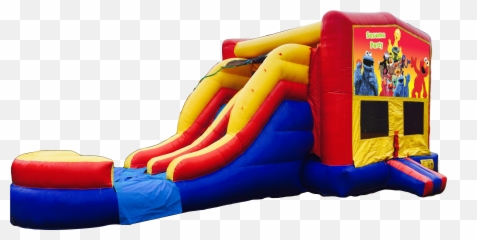 Sesame - Streetparty Attachment Bounce House Rentals Katy Emoji,Sesame St Name That Emotion