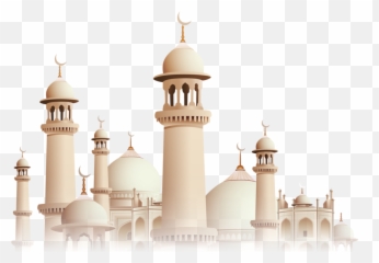 Download Islamic Castle Mosque Architecture Golden Free Emoji,Castle Emoticon Black