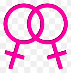 Gays And Lesbians Png Clipart - Lesbian Symbol Pink Png Emoji,Emoji Gay Couple