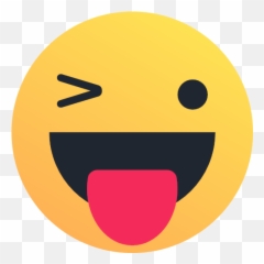 Happy Reaction Smiley Tongue Wink Icon Emoji,Wink Tongue Emoji