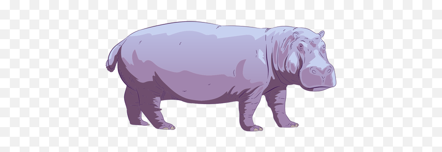 Hippo Graphics To Download Emoji,Purple Hippo Emoji