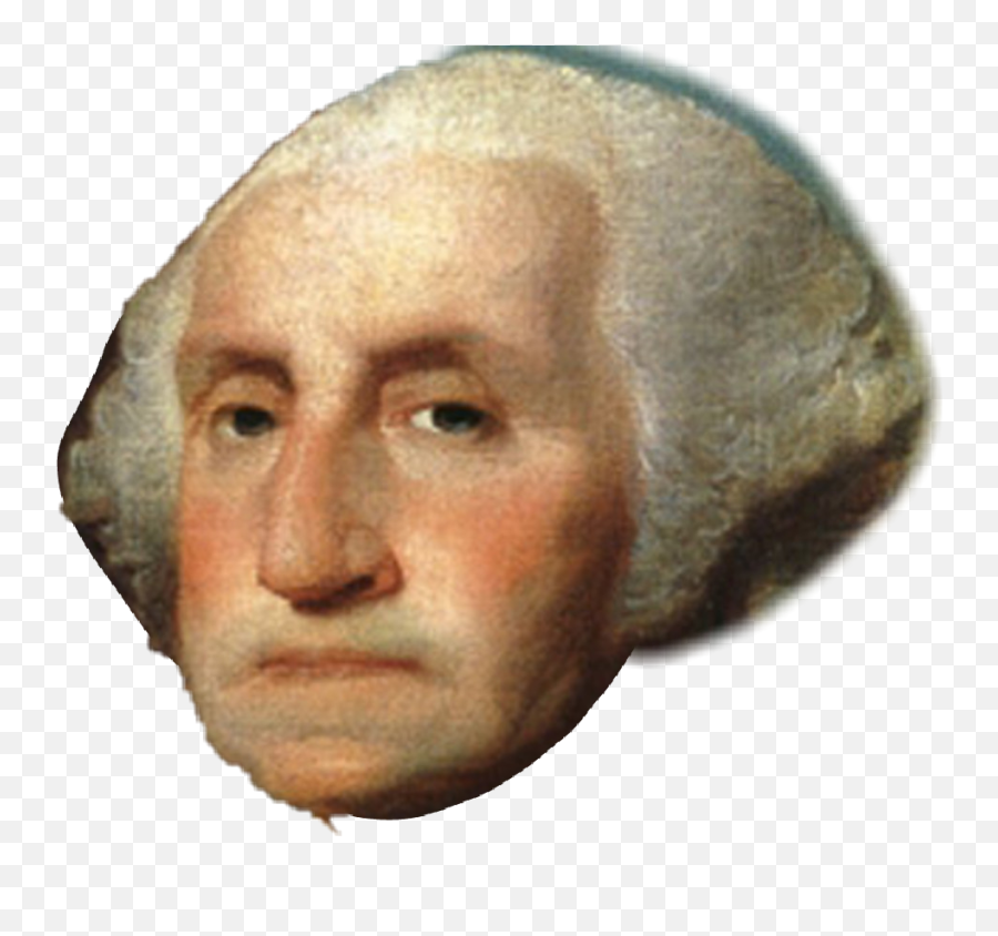 George Washington Sticker - George Washington Png Head Emoji,George Washington Emoji
