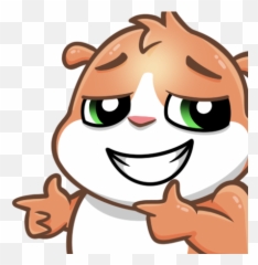 Gladd On Twitter This Hamster But With The Thonk Faceu2026 - Happy Emoji,Thonk Emoji