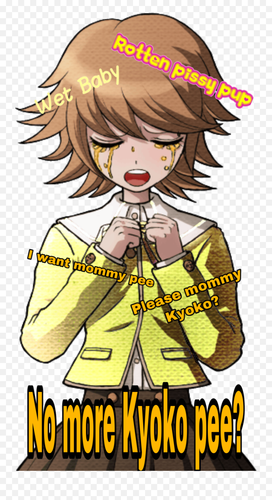 Chihirofujisaki Chihiro Piss Pee Sticker By Piss - Hime Cut Emoji,Pee Pee Emoji