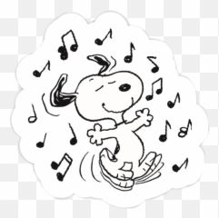 Snoopy Tatl Sticker - Snoopy Emoji,Dancing Snoopy Emoji