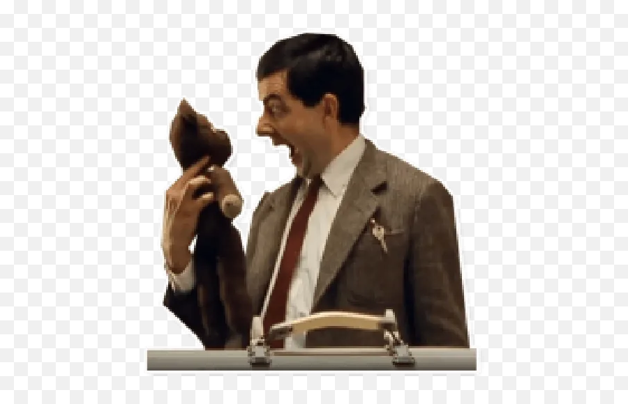 Mr Bean Whatsapp Stickers - Stickers Cloud Tuxedo Emoji,Mr Bean Emoji