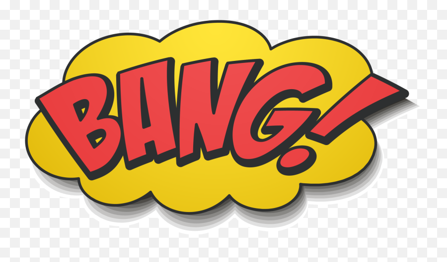 Comic Comics Effect Expression Sticker By Emet Comics - Bang Png Emoji,Bang Bang Emoji
