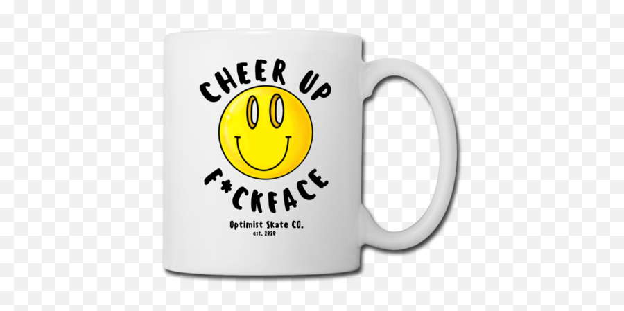 Accessories - Mug Emoji,Cheer Up Emoticon