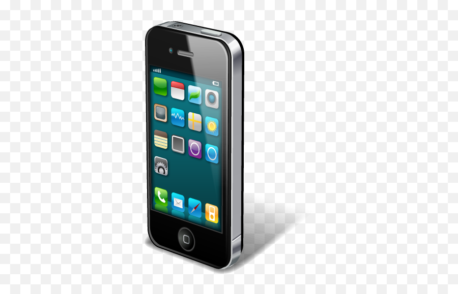 Iphone 4 Iphone 5s Icon - Iphone 4 Png Clipart Full Size Mobile Phone Png File Emoji,Get Emojis On Iphone 4
