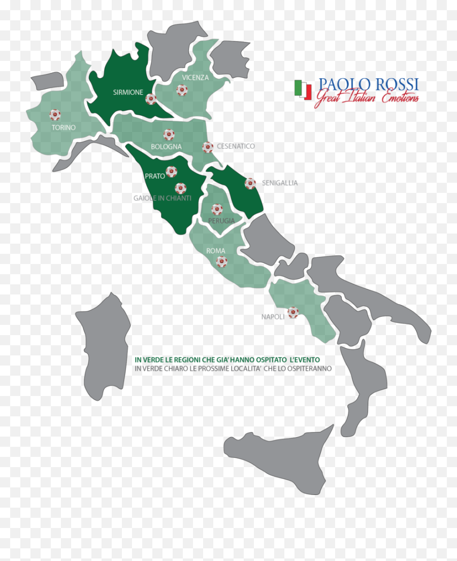 La Mappa Del Tour - Pablito Great Italian Emotions Emoji,Emotion Italia