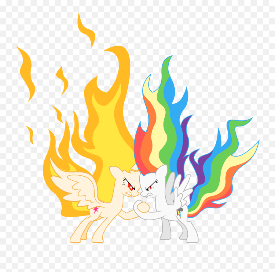 Physcedelic Clipart Fire - Png Download Full Size Clipart Princess Rainbow Dash Emoji,Fire Torch Emoji
