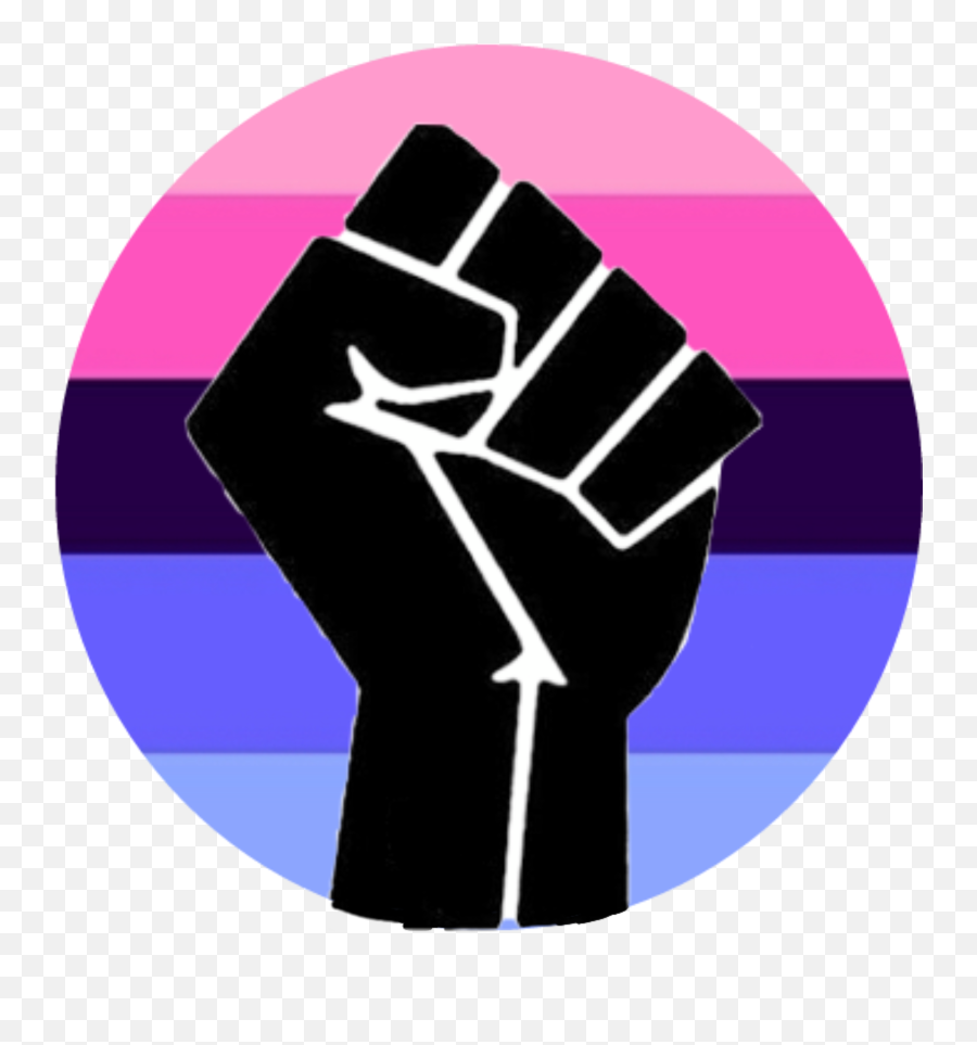Blm Pride Lgbtq Sticker - Black Lives Matter Symbole Emoji,Fist Emoji Pride