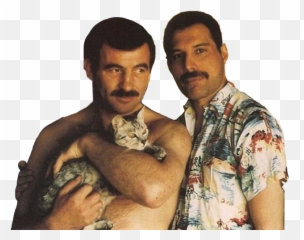 Freddie Freddiemercury Sticker - Freddie Mercury Ve Jim Emoji,Where Is Gaycat Emoji