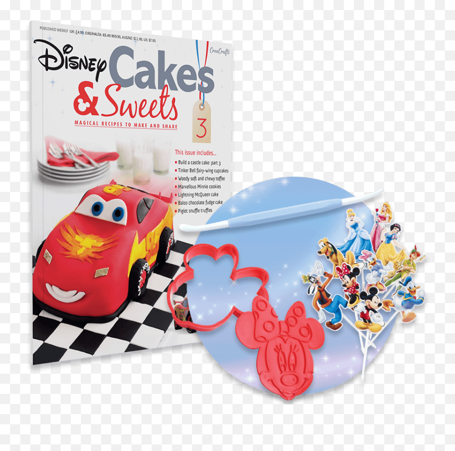 Disney Cakes U0026 Sweets Eaglemoss - Disney Cakes And Sweets Issue 3 Emoji,Ihascupquake Disney Emoticons