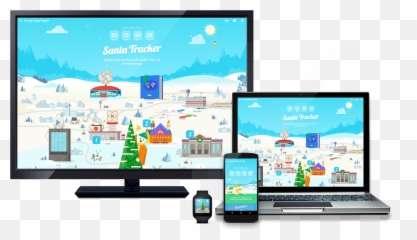 Diciembre 2016 - Google Santa Tracker Emoji,Postales Para Programas Con Emojis Navidenos
