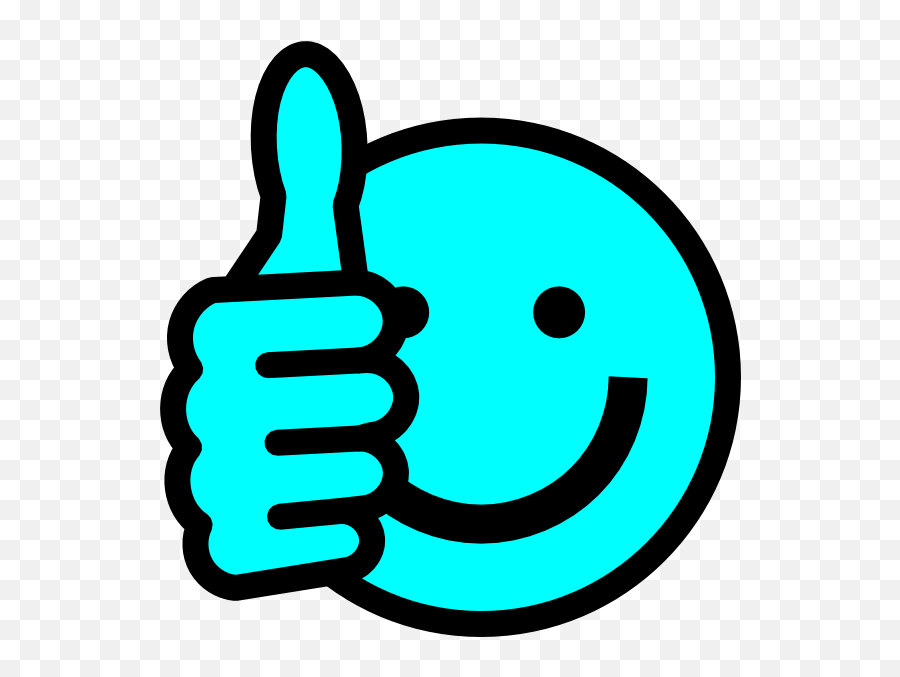 Baby Blue Thumbs Up Clip Art At Clker - Continue Clipart Emoji,Green Thumb Emoji
