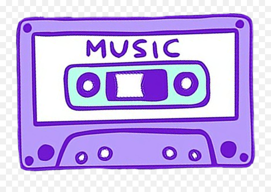 Freetoedit - Aesthetic Stickers Png Music Emoji,Cassette Tape Emoji