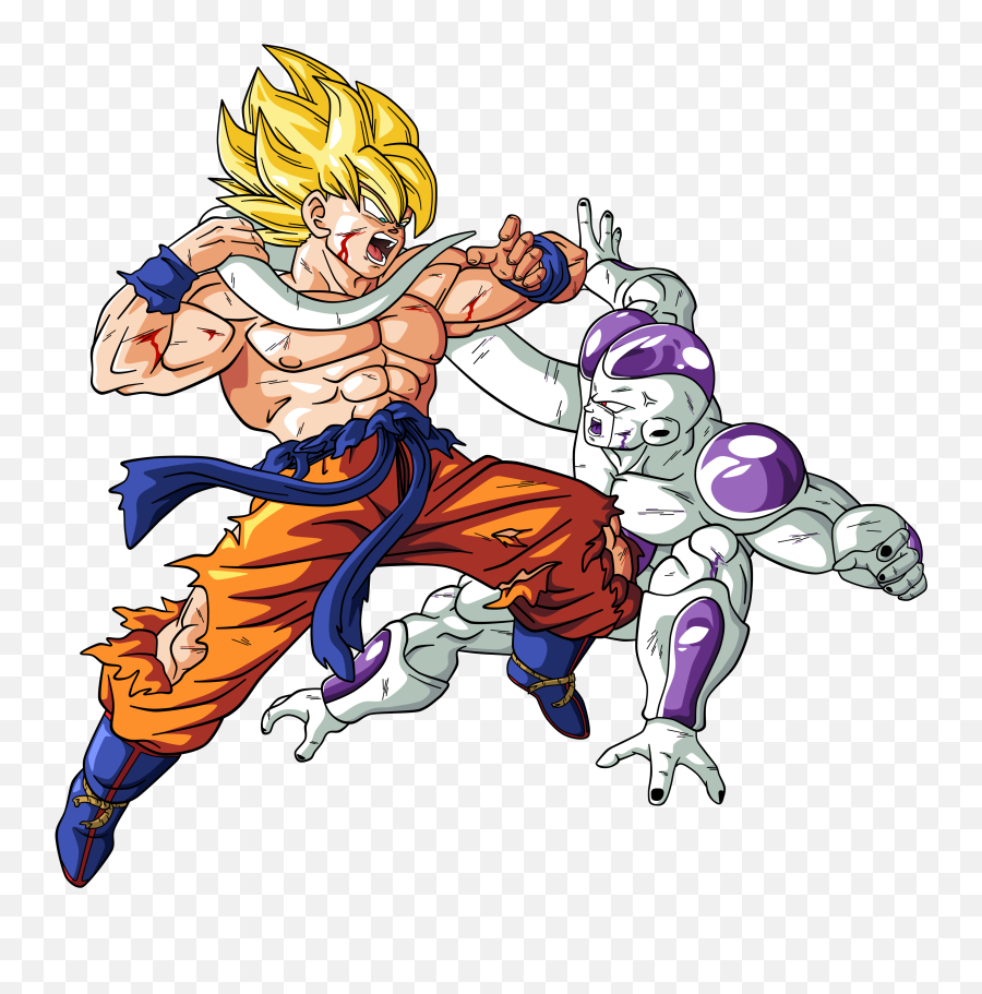 Goku Character Biography - Dragon Ball Z Goku Vs Freezer Emoji,Dbz Fusion Dance Emoticon