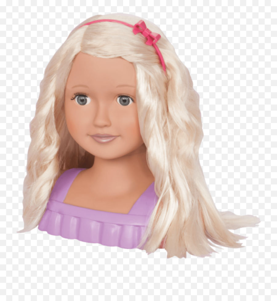 Battat Tgtg Import Doll Bust Wig Styling - Our Generation Doll Trista Emoji,Emoji Doll Girl