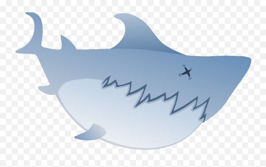Animals Stickers Emojis - Great White Shark,Shark Emoji Iphone