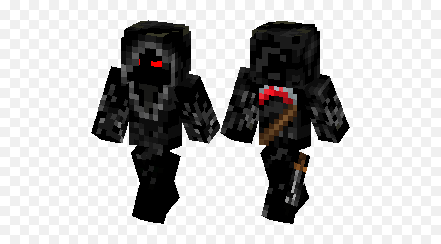 Grim Reaper Skin Minecraft Transparent - Spider Minecraft Skin Emoji,Emojis And Grim Reaper