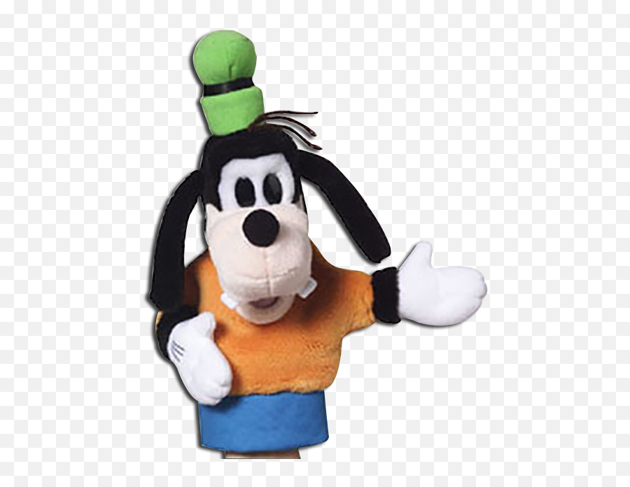 Plush Goofy Hand Puppet - Hand Puppet Png Transparent Background Emoji,Disney Emojis Goofy Stuffed