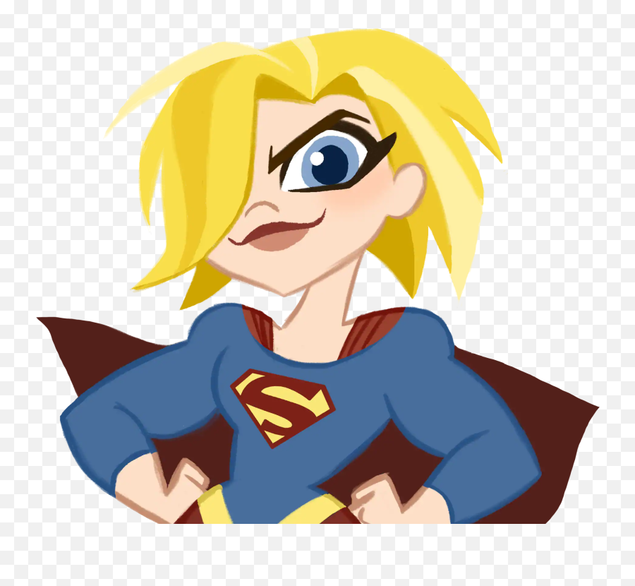Catoon Posted By John Sellers - Dc Superhero Girls Cartoon Network Supergirl Emoji,Protoss Emoji