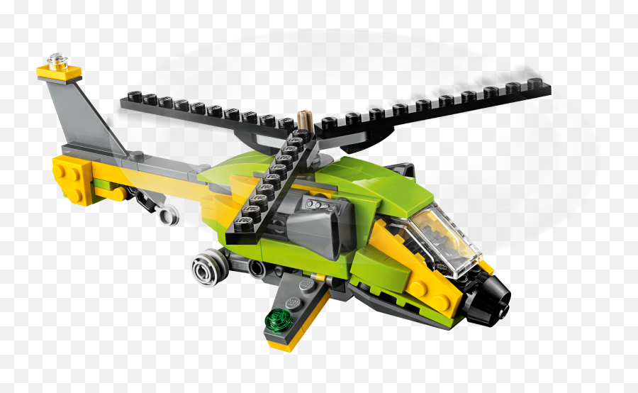Lego Creator Helicopter Adventure 31092 - Helicóptero En Lego Emoji,Boy Doing The Helicopter Emoticon