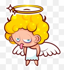 Baby Angel By Dona Walls - Sticker Maker For Whatsapp Stickers De Angeles Para Whatsapp Emoji,Emojis Baby Angel